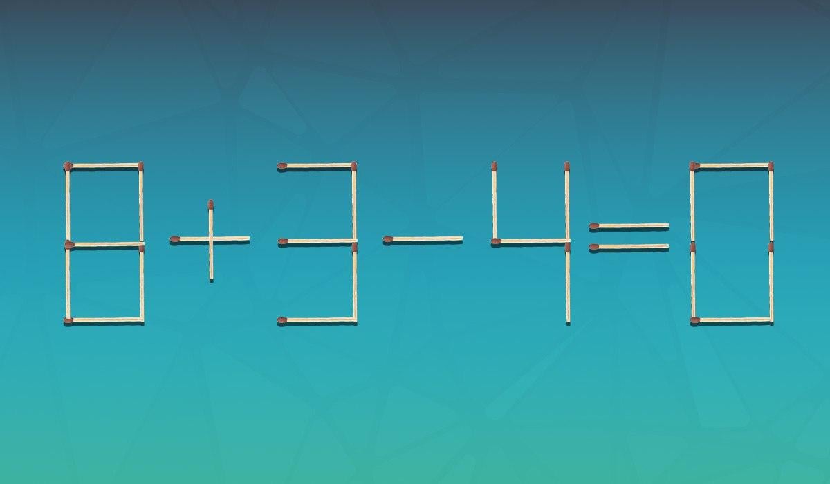 98 % ljudi ne more rešiti sestavljanke iz škatlic vžigalic: to lahko storijo le genialci