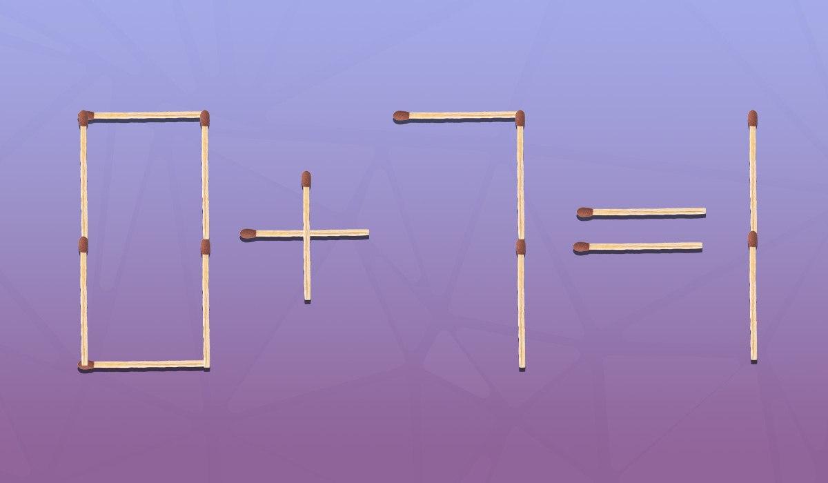 Za pravilnost enakosti je treba premakniti eno uganko: hiter IQ test Premakniti moraš eno uganko, da bo enakost pravilna: hiter IQ test