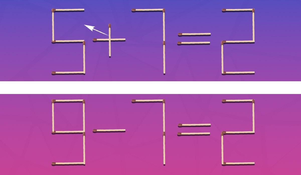 Prestavite eno tekmo in enakost postane pravilna: inteligenčni test Eno ujemanje moraš preurediti in enakost postane pravilna: preizkus inteligence