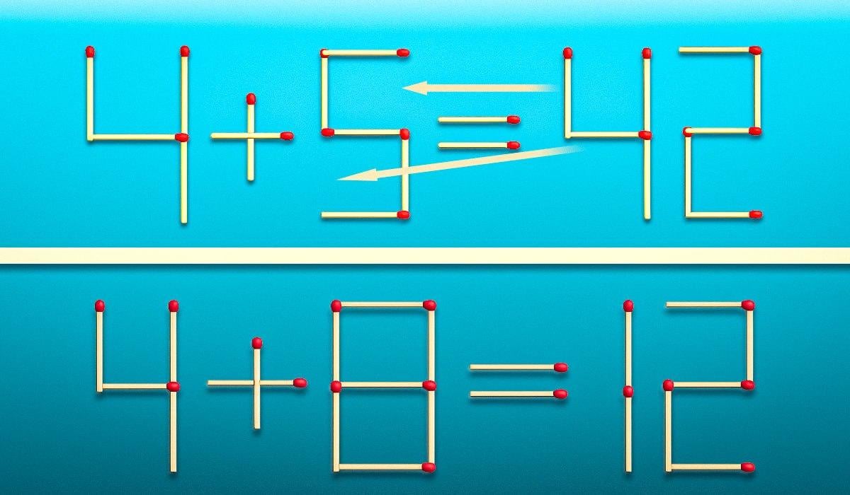 Povlecite 2 uganki in enakost postane pravilna: hiter IQ test