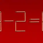 7-sekundna uganka: premakniti je treba le eno tekmo