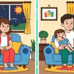 Izziv IQ: V 41 sekundah poiščite 3 razlike na sliki prijateljske družine Izziv IQ: V 41 sekundah poiščite 3 razlike na sliki