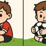 Super IQ test: v 49 s poiščite 3 razlike na sliki dečka z žogo Super IQ test: v 49 s poiščite 3 razlike na