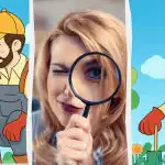 V 11 sekundah poiščite 3 razlike na vrtu: presenetljivo preprost