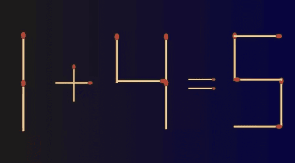 Znaku enakosti v enačbi mora slediti število 5 / slika fresherslive.com