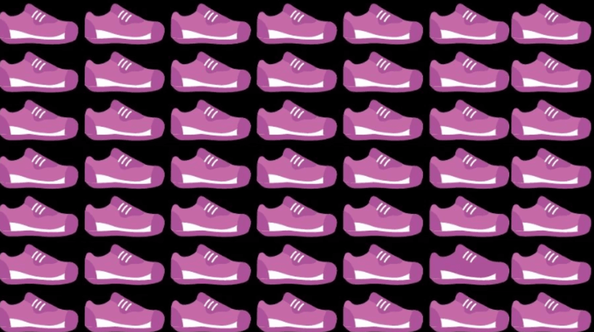 Na sliki moraš najti edinstven čevelj / foto fresherslive.com